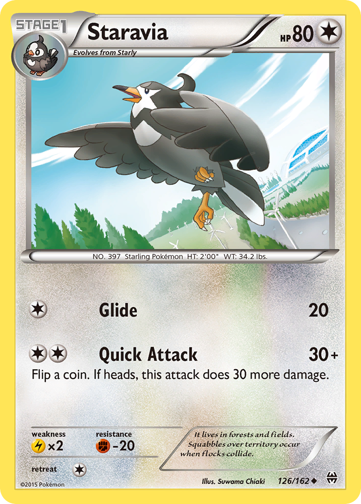 Staravia (126/162) [XY: BREAKthrough] | Good Games Morley