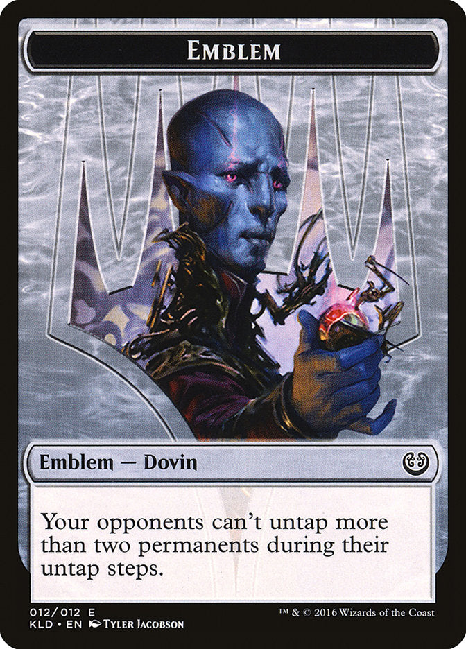 Dovin Baan Emblem [Kaladesh Tokens] | Good Games Morley