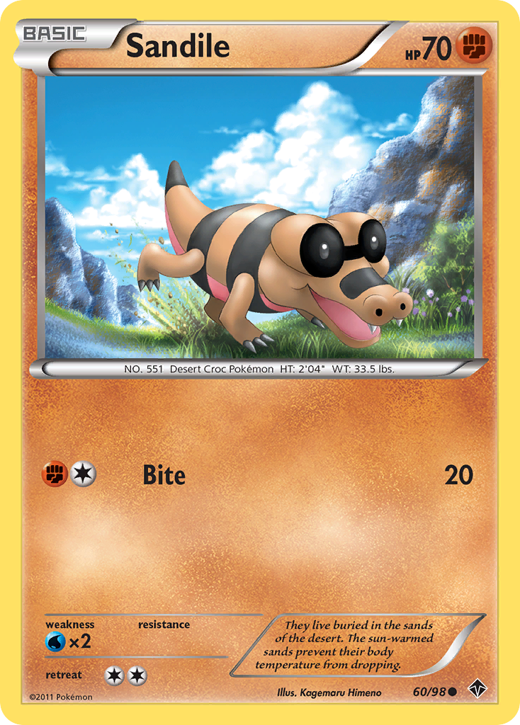 Sandile (60/98) [Black & White: Emerging Powers] | Good Games Morley