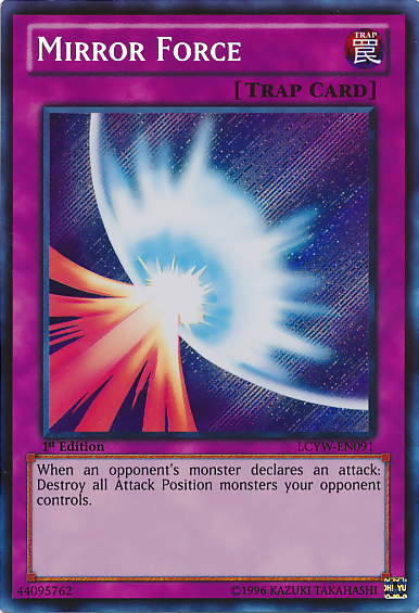 Mirror Force [LCYW-EN091] Secret Rare | Good Games Morley