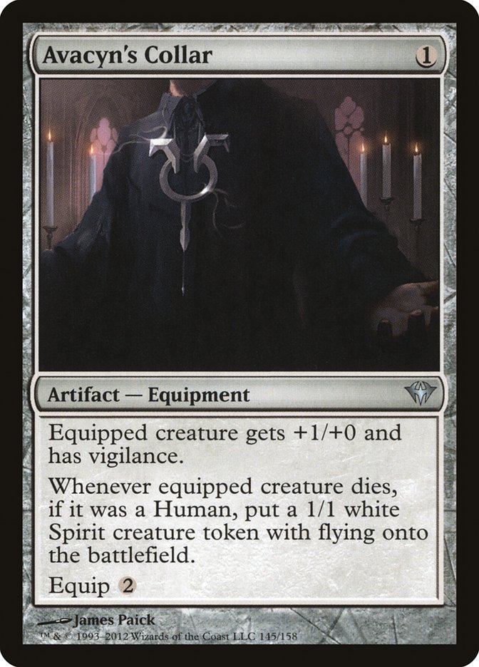 Avacyn's Collar [Dark Ascension] | Good Games Morley