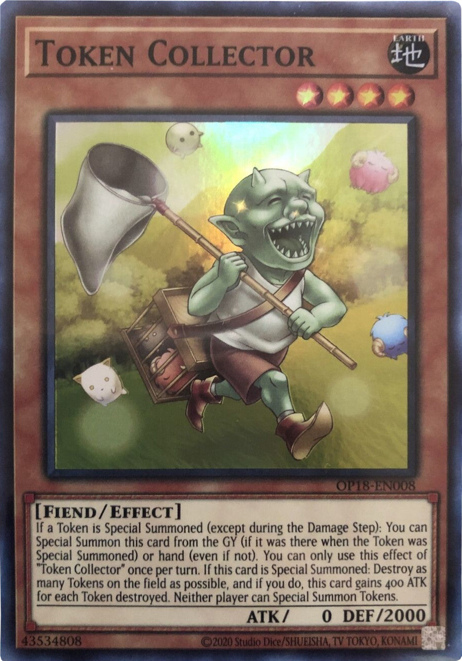 Token Collector [OP18-EN008] Super Rare | Good Games Morley