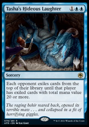 Tasha's Hideous Laughter (Promo Pack) [Dungeons & Dragons: Adventures in the Forgotten Realms Promos] | Good Games Morley