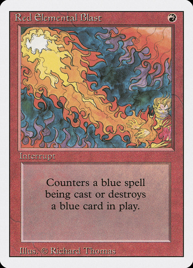 Red Elemental Blast [Revised Edition] | Good Games Morley