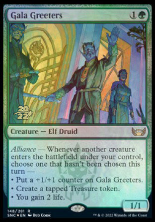 Gala Greeters [Streets of New Capenna Prerelease Promos] | Good Games Morley