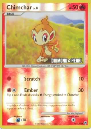 Chimchar (76/130) [Burger King Promos: 2008 Collection] | Good Games Morley