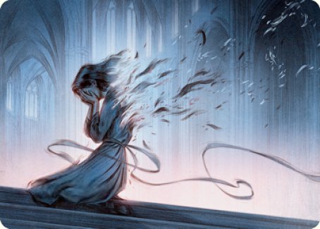 Fading Hope Art Card [Innistrad: Midnight Hunt Art Series] | Good Games Morley
