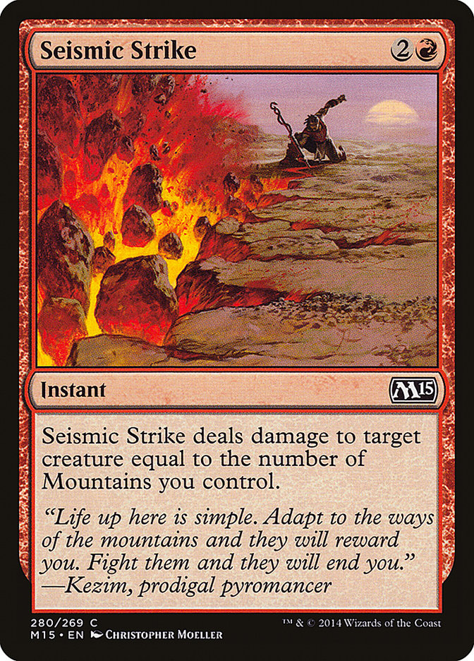 Seismic Strike [Magic 2015] | Good Games Morley