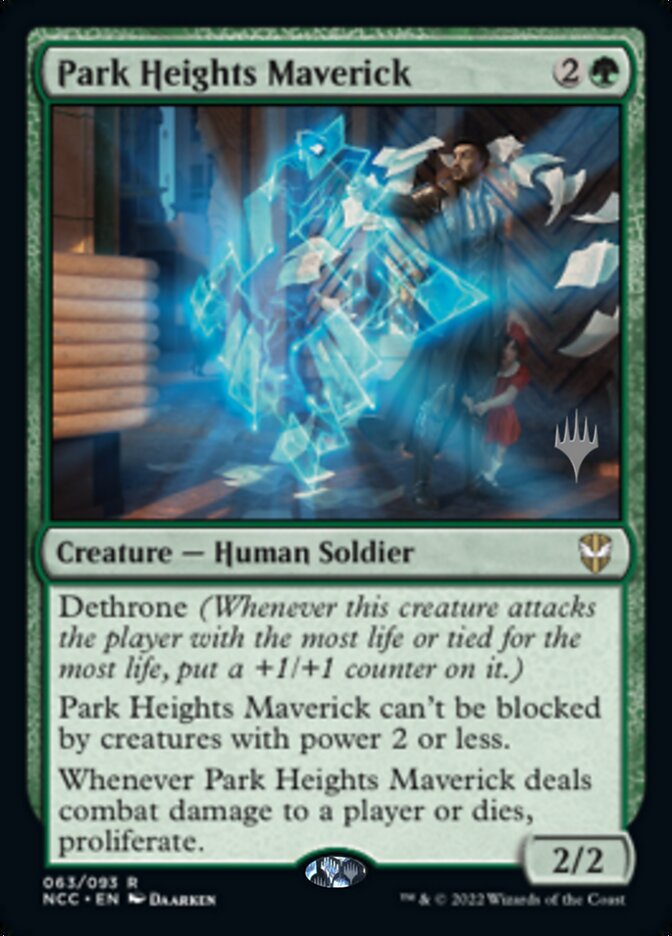 Park Heights Maverick (Promo Pack) [Streets of New Capenna Commander Promos] | Good Games Morley