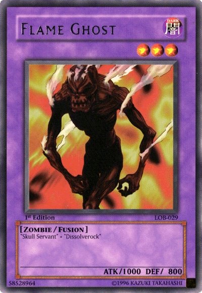 Flame Ghost [LOB-029] Rare | Good Games Morley