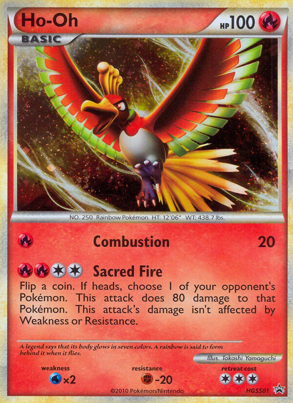 Ho-Oh (HGSS01) [HeartGold & SoulSilver: Black Star Promos] | Good Games Morley