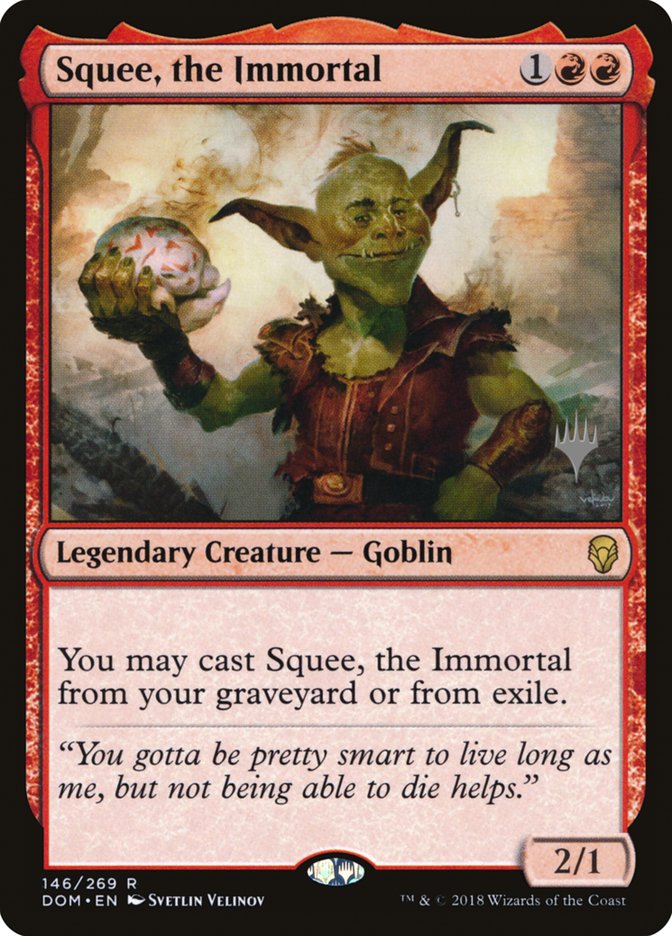 Squee, the Immortal (Promo Pack) [Dominaria Promos] | Good Games Morley