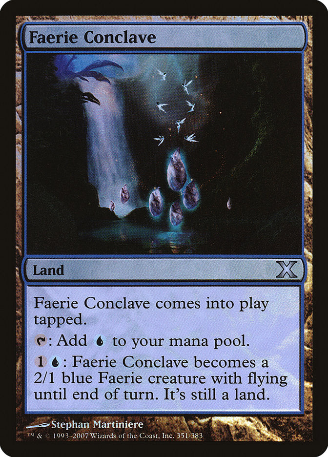 Faerie Conclave (Premium Foil) [Tenth Edition] | Good Games Morley
