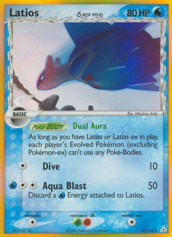 Latios (12/110) (Delta Species) [EX: Holon Phantoms] | Good Games Morley