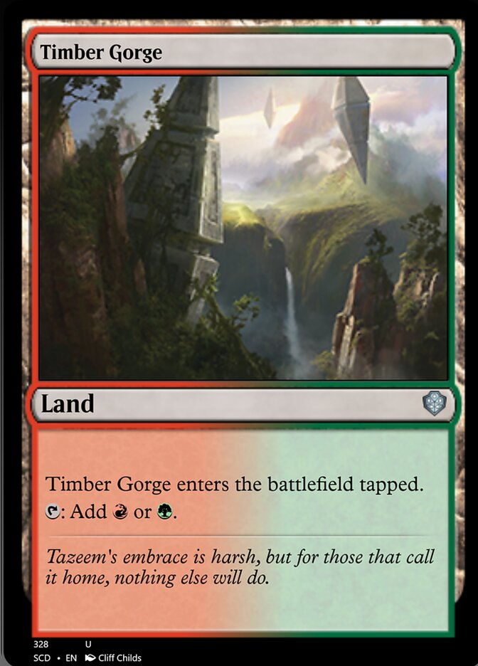 Timber Gorge [Starter Commander Decks] | Good Games Morley