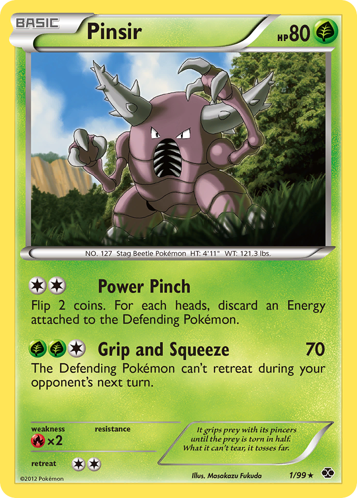 Pinsir (1/99) [Black & White: Next Destinies] | Good Games Morley