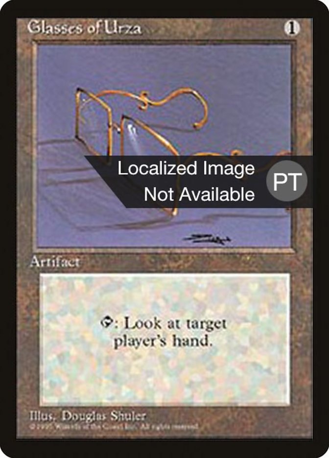 Glasses of Urza [Fourth Edition (Foreign Black Border)] | Good Games Morley