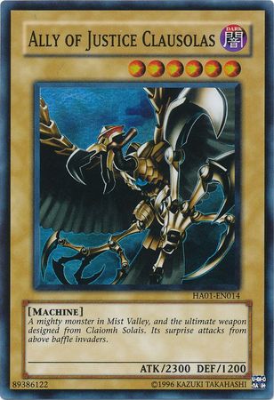 Ally of Justice Clausolas [HA01-EN014] Super Rare | Good Games Morley