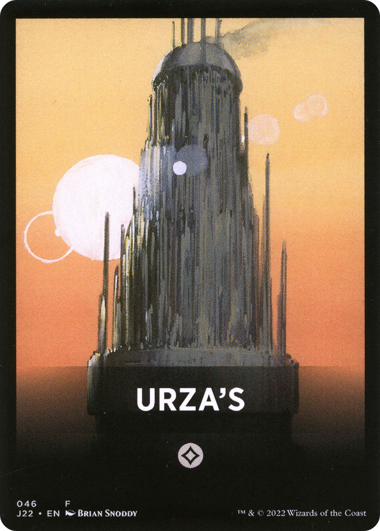 Urza's Theme Card [Jumpstart 2022 Front Cards] | Good Games Morley