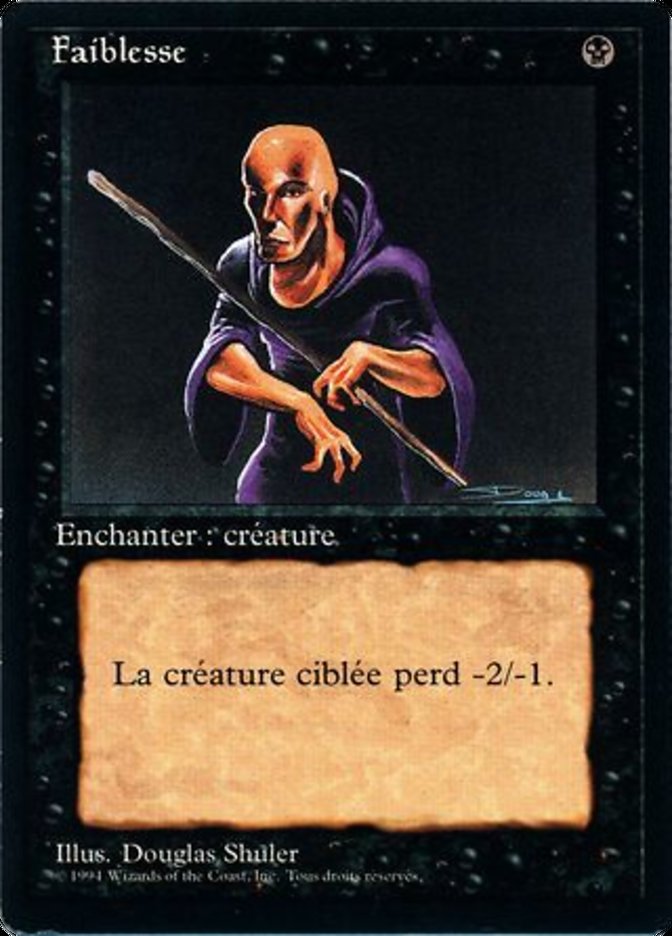 Weakness [Foreign Black Border] | Good Games Morley