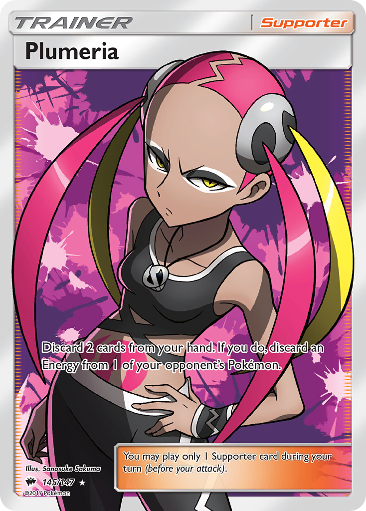 Plumeria (145/147) [Sun & Moon: Burning Shadows] | Good Games Morley