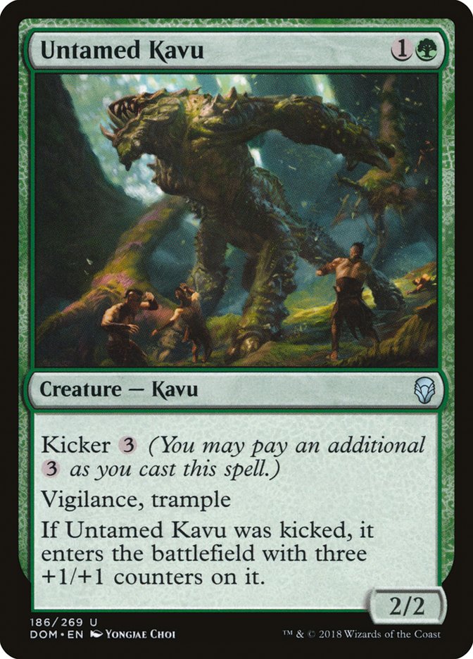 Untamed Kavu [Dominaria] | Good Games Morley