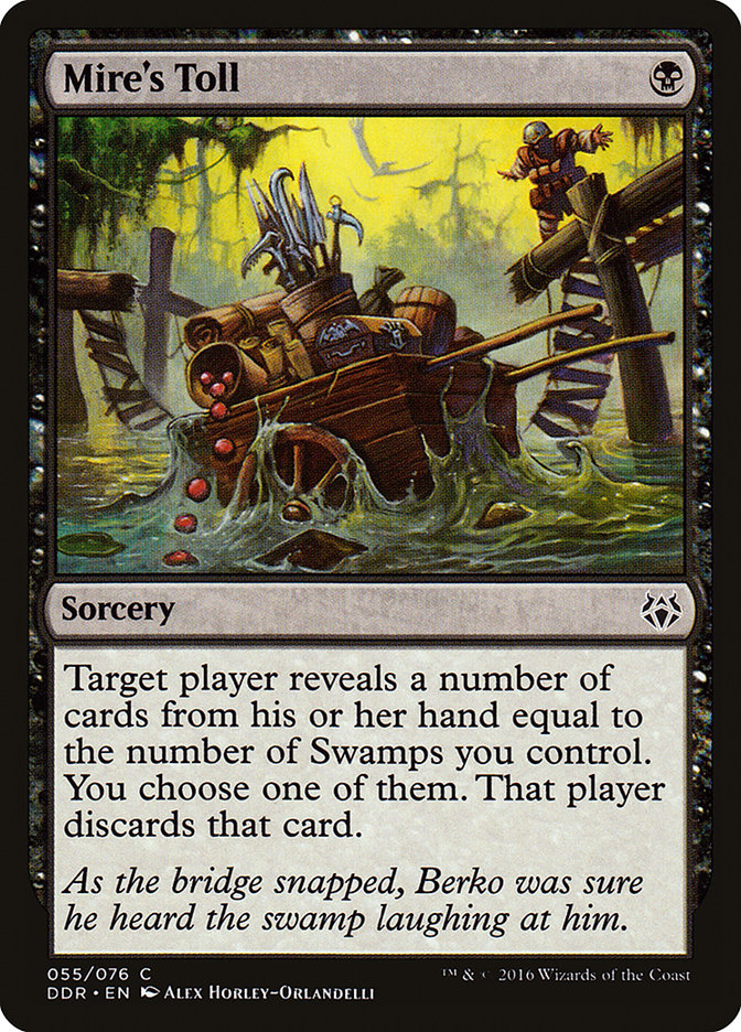 Mire's Toll [Duel Decks: Nissa vs. Ob Nixilis] | Good Games Morley