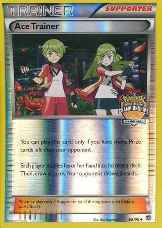 Ace Trainer (69/98) (Regional Championship Promo) [XY: Ancient Origins] | Good Games Morley