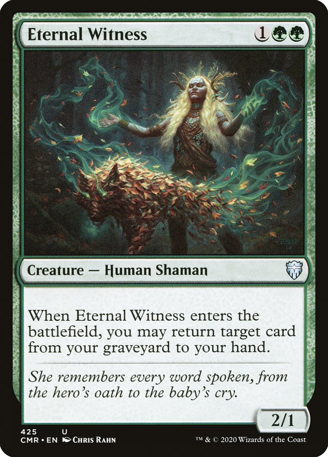 Eternal Witness [Commander Legends] | Good Games Morley