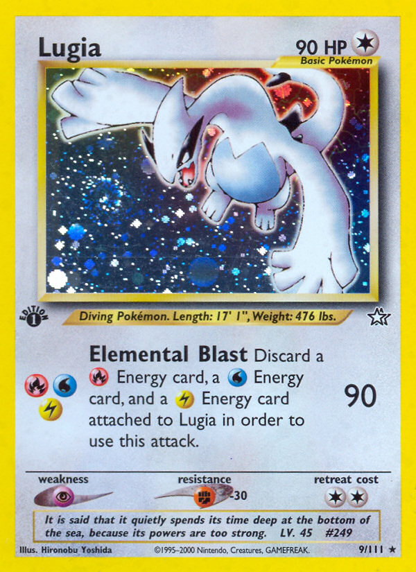 Lugia (9/111) [Neo Genesis 1st Edition] | Good Games Morley