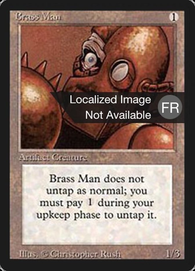 Brass Man [Foreign Black Border] | Good Games Morley