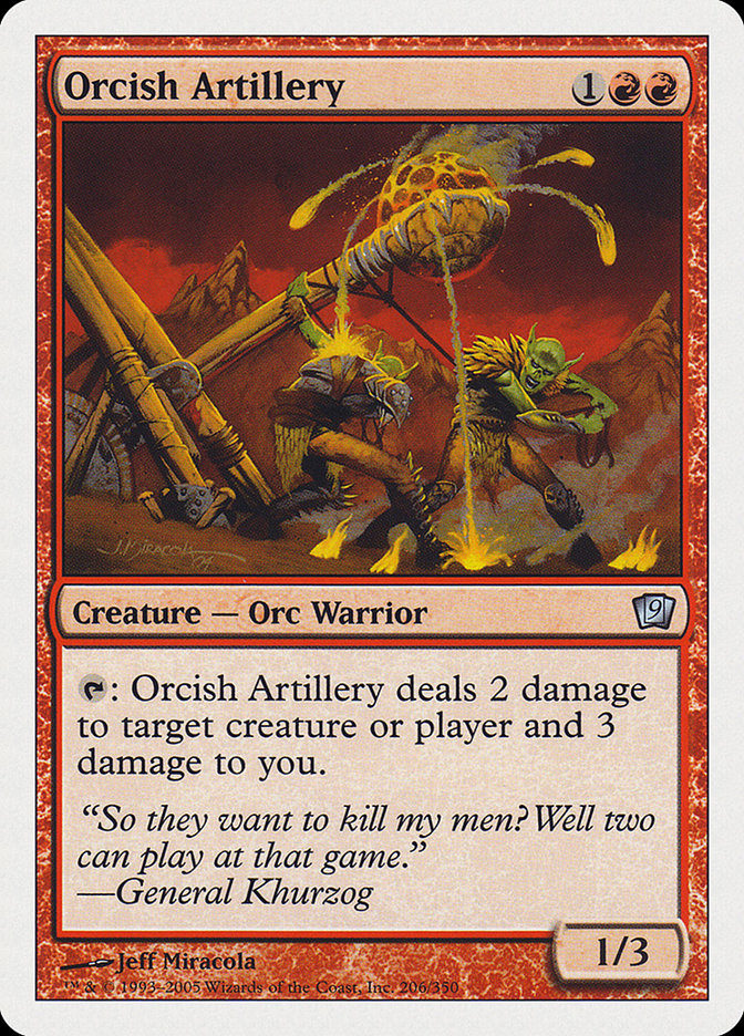 Orcish Artillery [Ninth Edition] | Good Games Morley