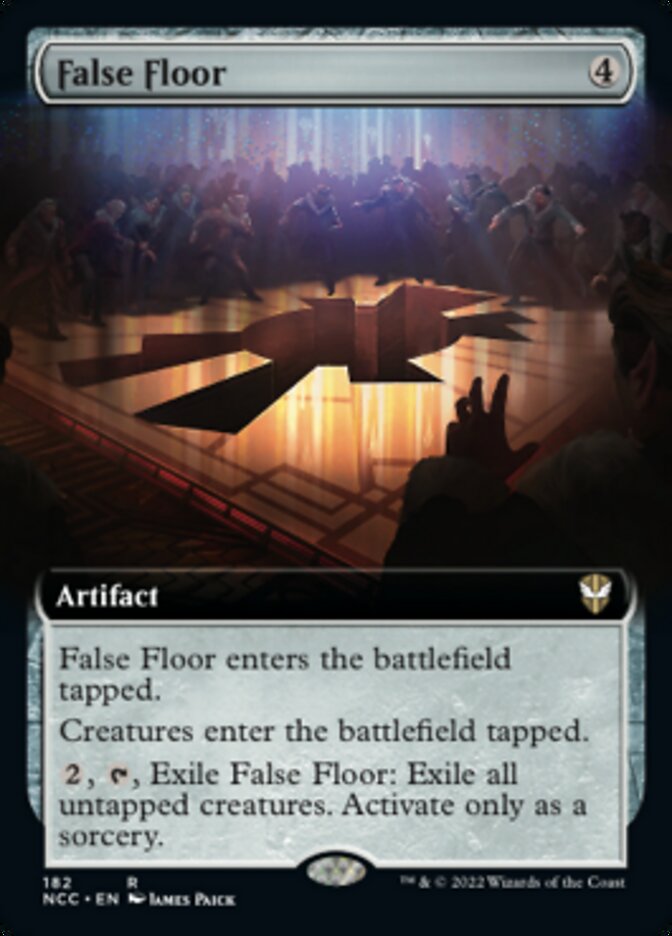 False Floor (Extended Art) [Streets of New Capenna Commander] | Good Games Morley