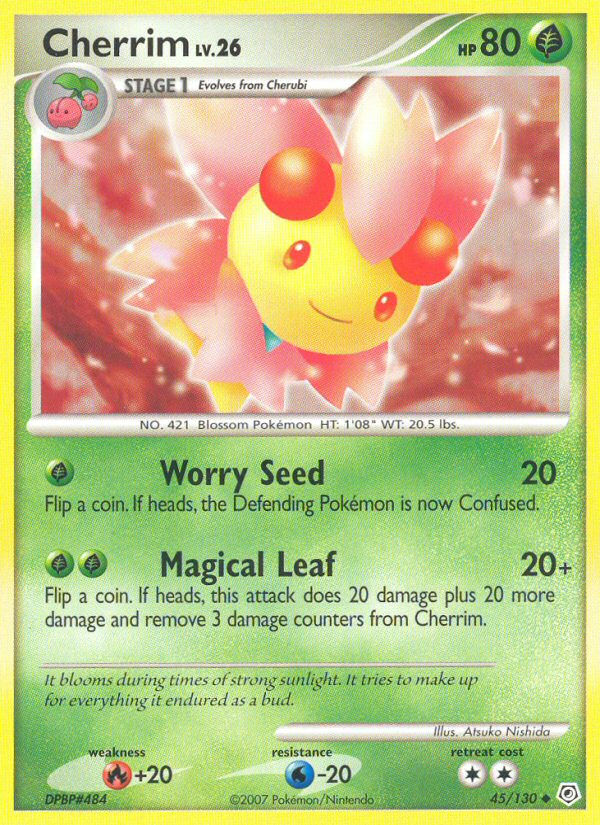 Cherrim (45/130) [Diamond & Pearl: Base Set] | Good Games Morley