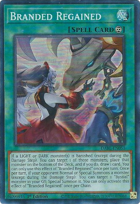 Branded Regained [DABL-EN053] Super Rare | Good Games Morley