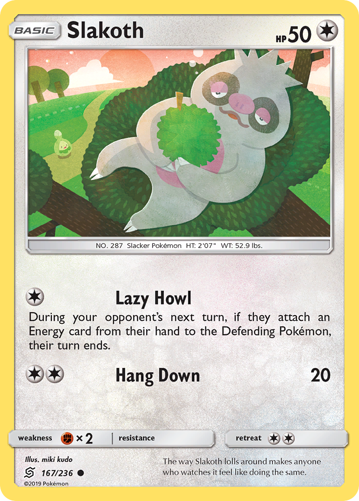 Slakoth (167/236) [Sun & Moon: Unified Minds] | Good Games Morley