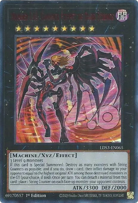 Number C40: Gimmick Puppet of Dark Strings (Red) [LDS3-EN065] Ultra Rare | Good Games Morley
