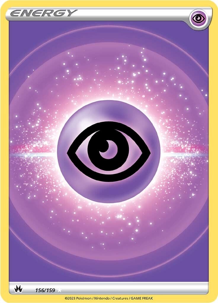 Psychic Energy (156/159) (Texture Full Art) [Sword & Shield: Crown Zenith] | Good Games Morley