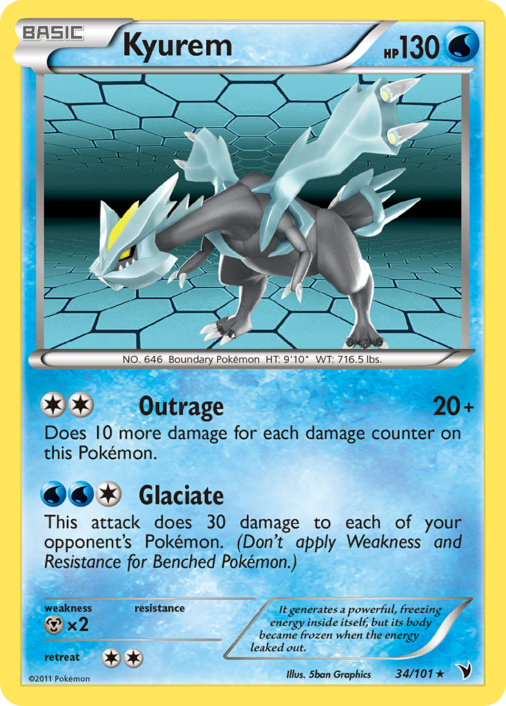 Kyurem (34/101) [Black & White: Noble Victories] | Good Games Morley