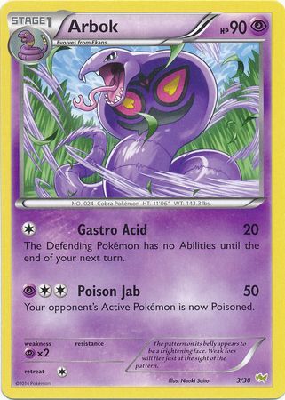 Arbok (3/30) [XY: Trainer Kit - Noivern] | Good Games Morley