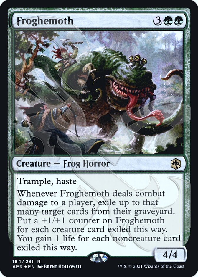 Froghemoth (Ampersand Promo) [Dungeons & Dragons: Adventures in the Forgotten Realms Promos] | Good Games Morley