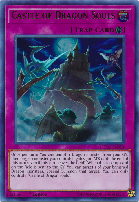 Castle of Dragon Souls [LCKC-EN051] Ultra Rare | Good Games Morley