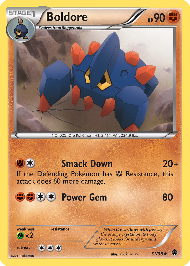 Boldore (51/98) [Black & White: Emerging Powers] | Good Games Morley