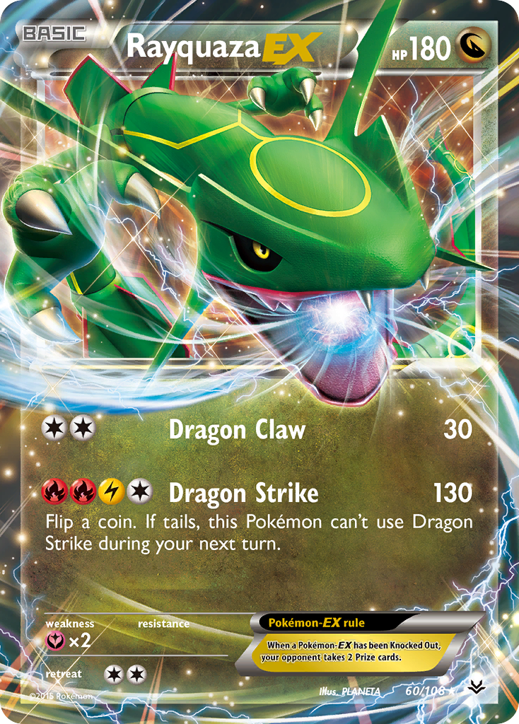 Rayquaza EX (60/108) [XY: Roaring Skies] | Good Games Morley