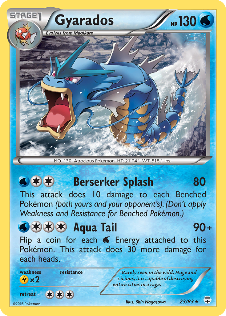 Gyarados (23/83) [XY: Generations] | Good Games Morley