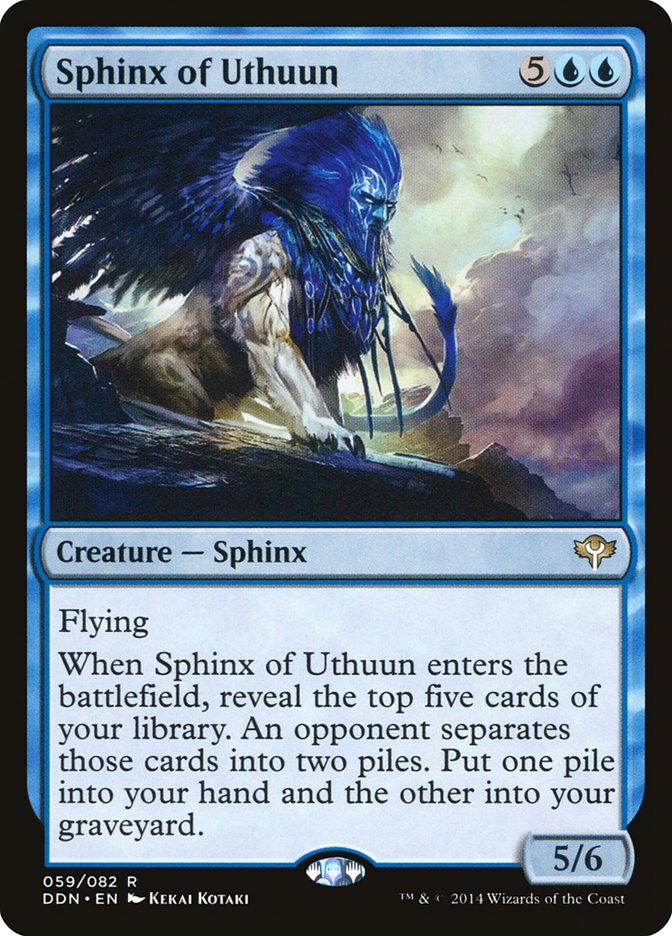 Sphinx of Uthuun [Duel Decks: Speed vs. Cunning] | Good Games Morley