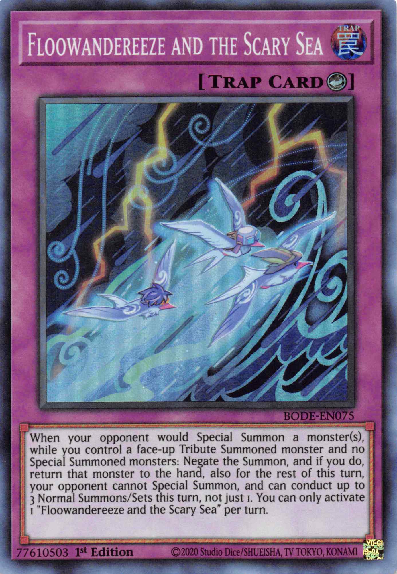 Floowandereeze and the Scary Sea [BODE-EN075] Super Rare | Good Games Morley