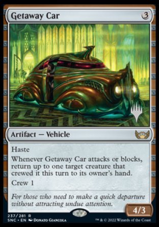 Getaway Car (Promo Pack) [Streets of New Capenna Promos] | Good Games Morley
