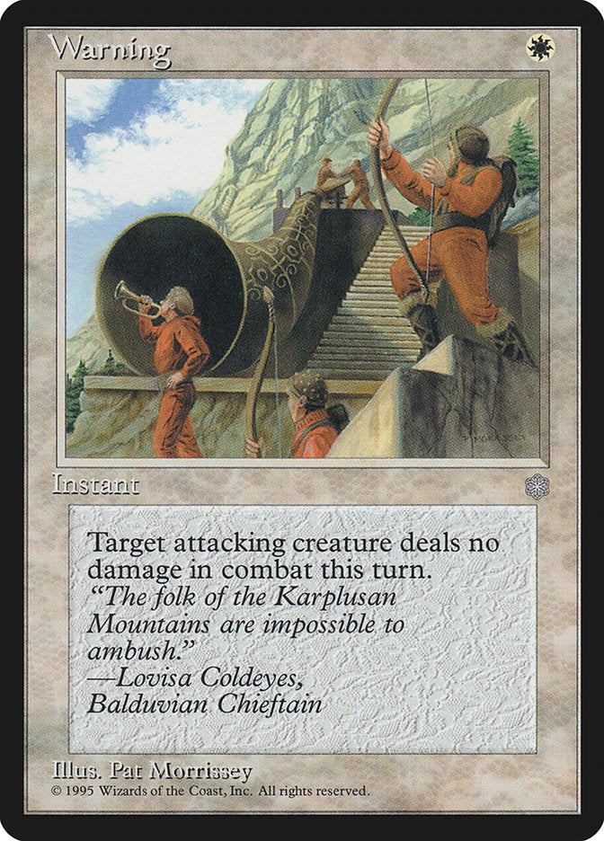 Warning [Ice Age] | Good Games Morley