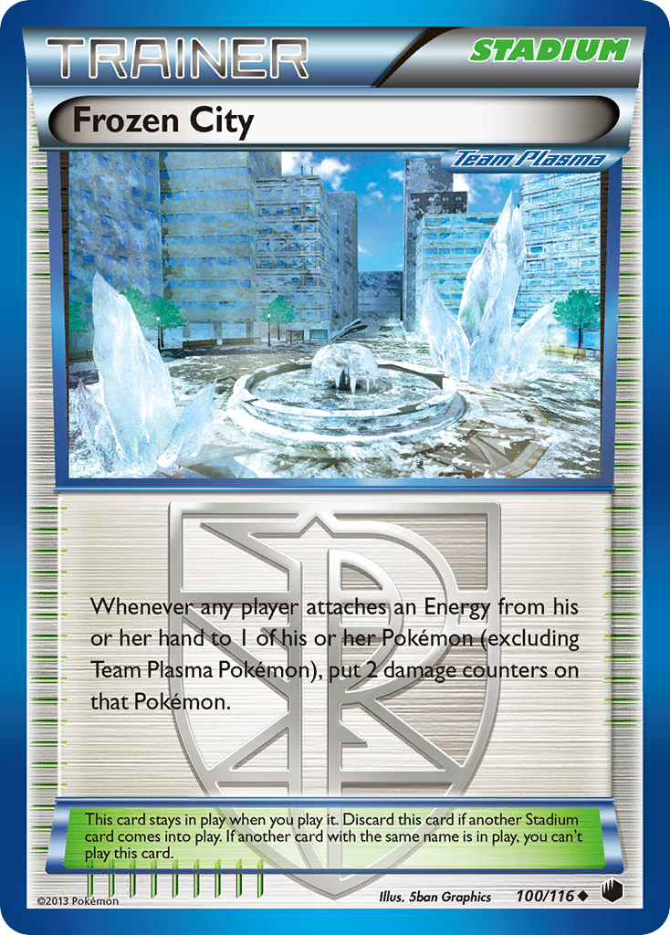 Frozen City (100/116) [Black & White: Plasma Freeze] | Good Games Morley